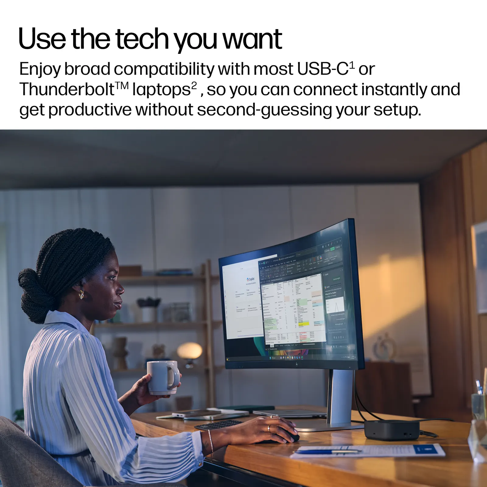 HP USB-C 100W G6 Dock Color Box EURO