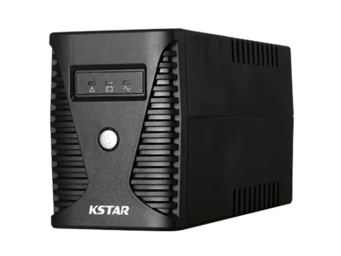უწყვეტი კვების წყარო (UPS) - 1000VA/600W, ინდიკატორით, KSTAR KS-UA100