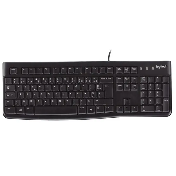 კლავიატურა Logitech K120 Wired Black