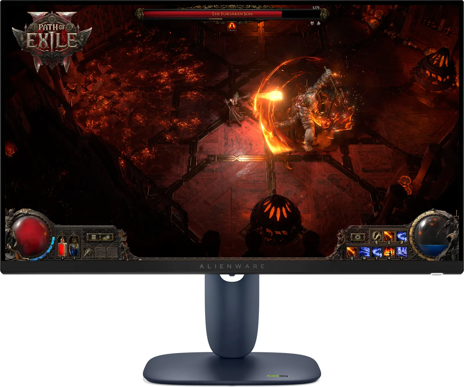 Dell Alienware 27 Gaming Monitor - AW2725DM/WQHD 2560 x 1440/16:9/178/178/1 ms/1.07 Billion/3Yr w