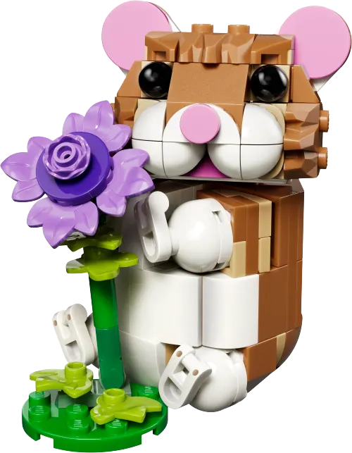 LEGO Creator Cute Hamster with a Flower 31376