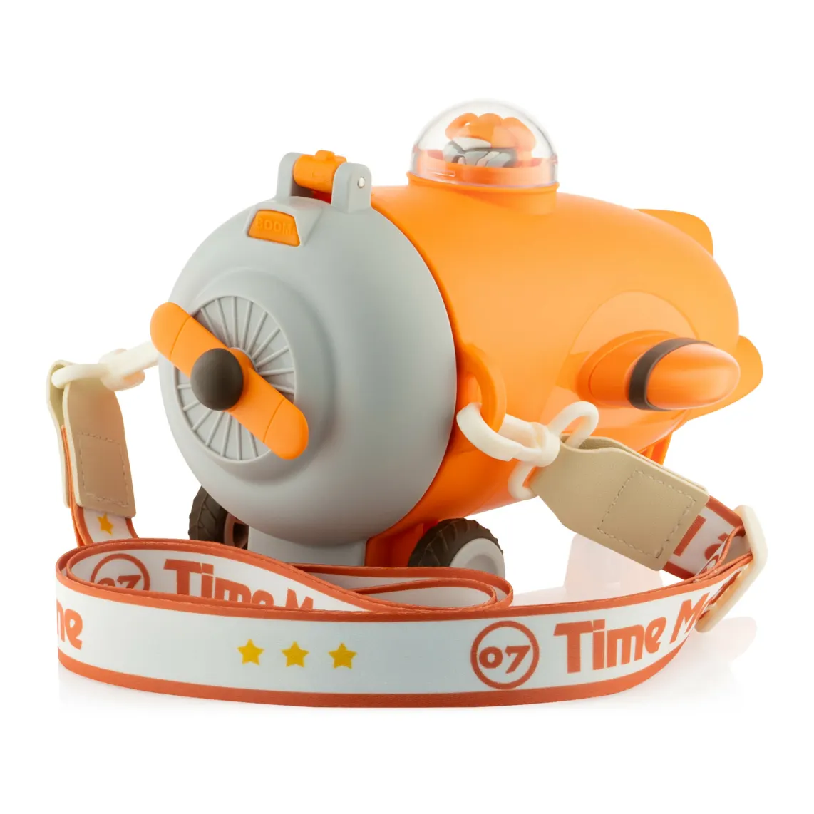 ბოთლი Ardesto Bottle Plane 550ml, plastic, orange