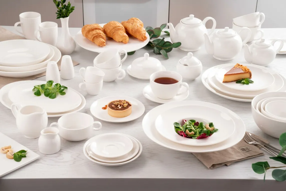 თეფში Ardesto Cake stand Imola, 30cm, porcelain, white