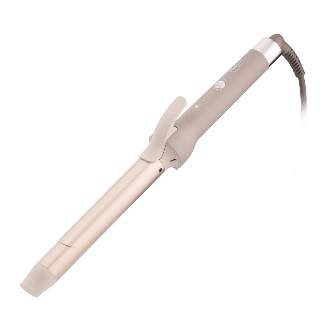 თმის დასახვევი Ardesto Curling iron Pearl Cream HC-Y700PERL, 48W, >200C, display, ceramics, beige