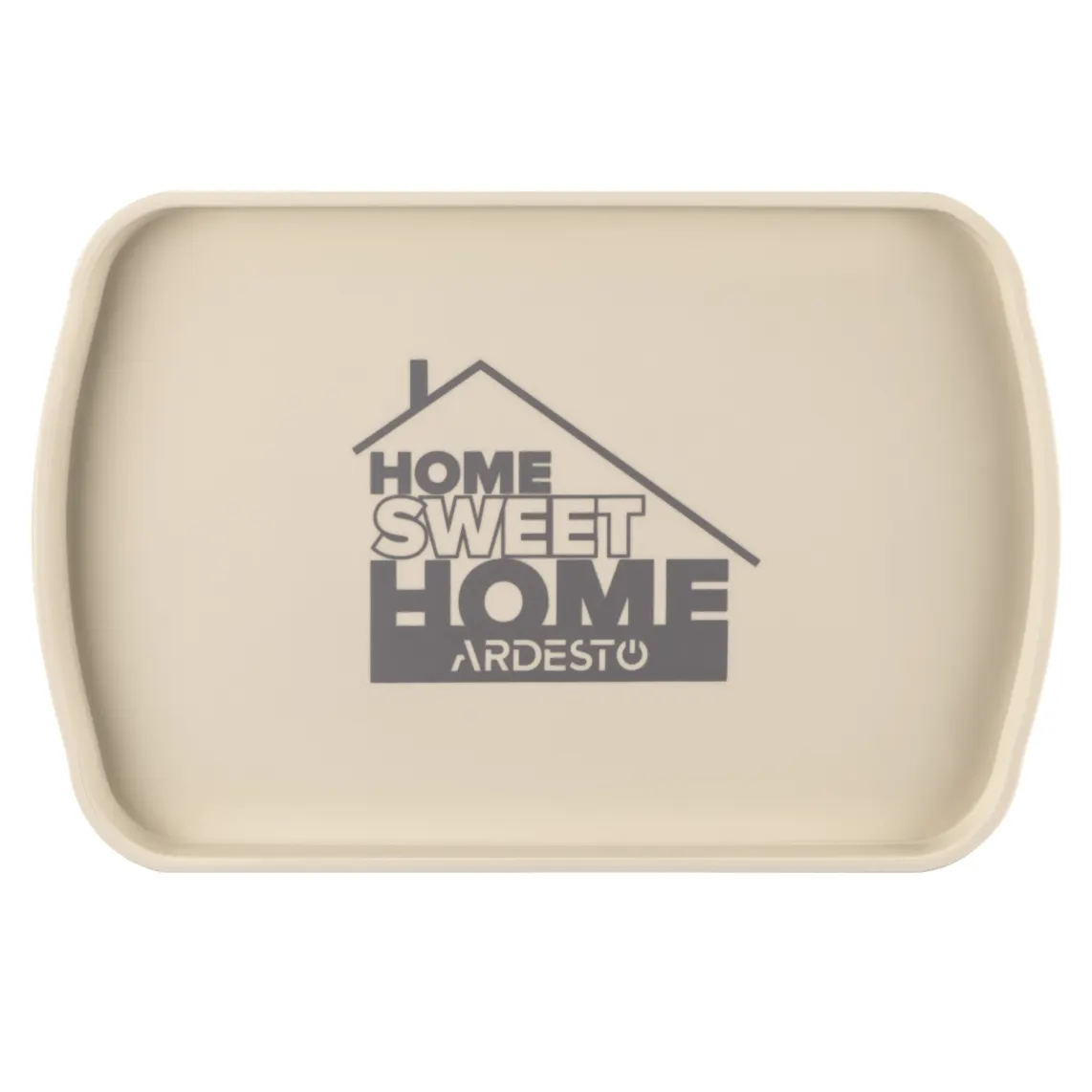 შესანახი კონტეინერი Ardesto Storage box with lid 45.5x31x14cm, 13l, plastic PP, beige