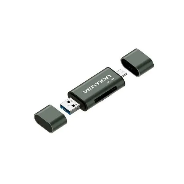 Vention USB2 Card Reader Gray