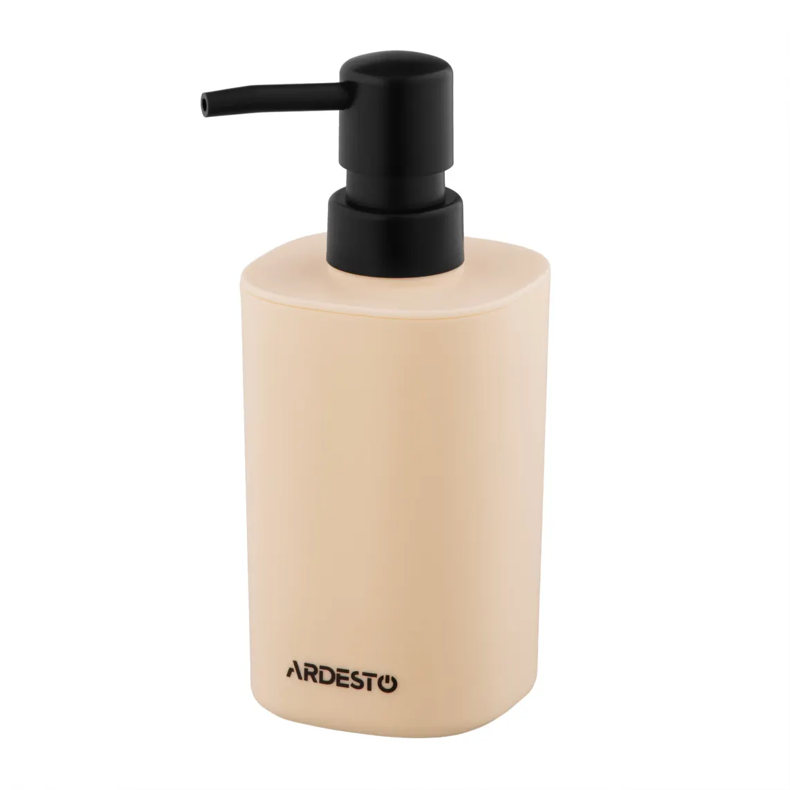 ARDESTO Bathroom set Vigor 380ml, 3 items, polypropylene, beige
