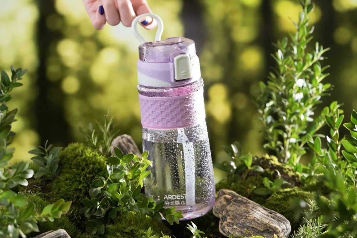 ბოთლი Ardesto Bottle Energy, 700ml, plastic, grey