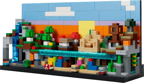 კონსტრუქტორი LEGO Minecraft Mini Biomes 21589