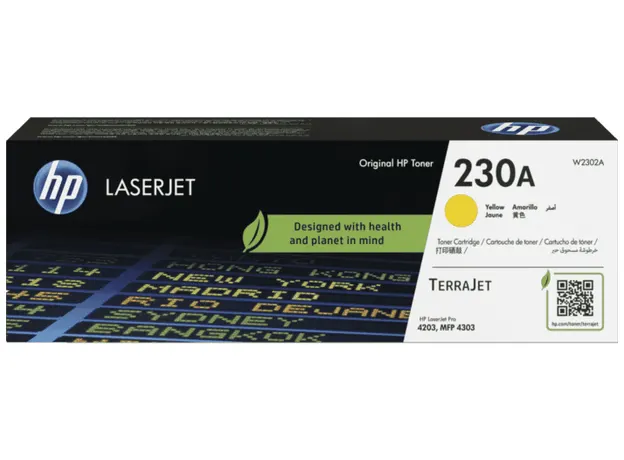 230A HP, Toner Cartridge Yellow, W2302A
