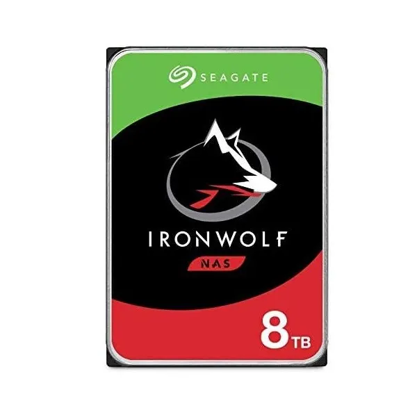 მყარი დისკი Seagate, HDD.IronWolf.3.5-inch, 8TB, ST8000VN004, 7200RPM