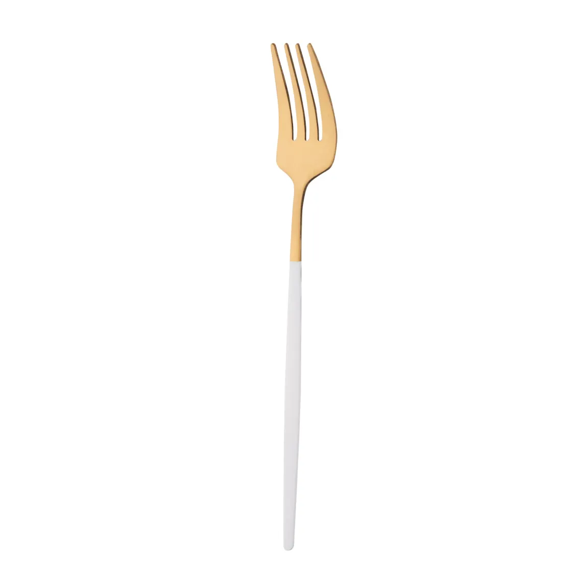 Cutlery set ARDESTO Gemini Lecco, 4pcs, stainless steel, golden-white