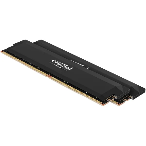 ოპერატიული მეხსიერება Crucial Pro Black 32GB (2 x 16GB) DDR5 6000Mhz