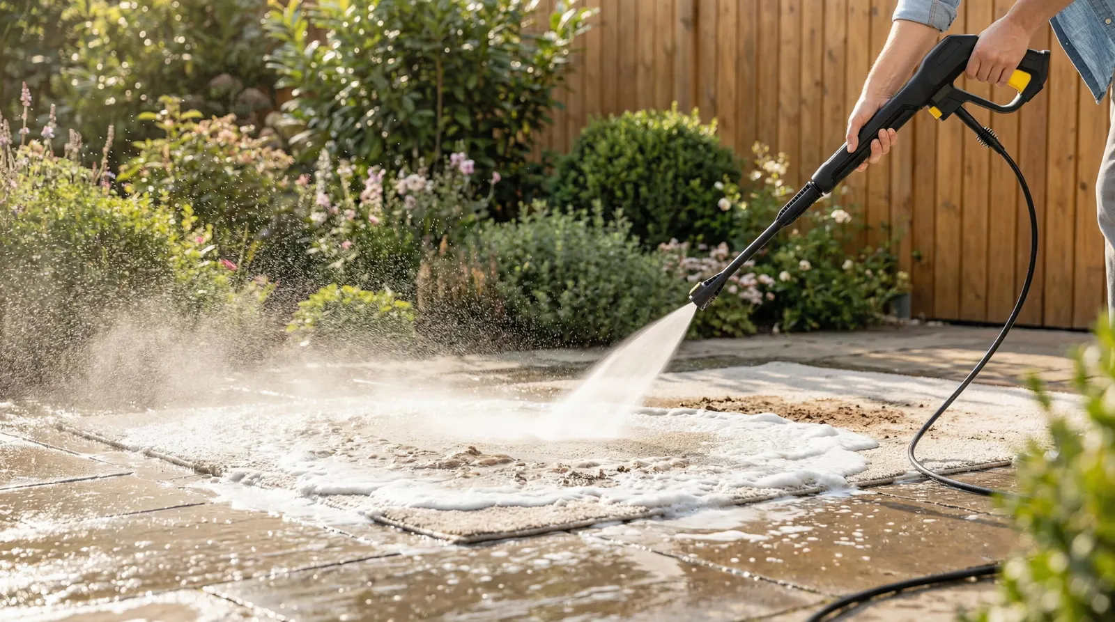 წნევით სარეცხი 2E High pressure washer 2E AquaClean 150plus 2000W 150bar 450l/h hose 8m patio brush 8.84 kg