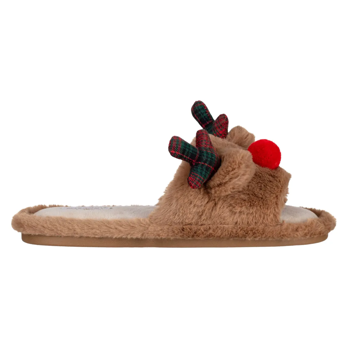 Ardesto Home shoes Christmas 36/37 size, 100% polyester, sole 100% rubber, brown