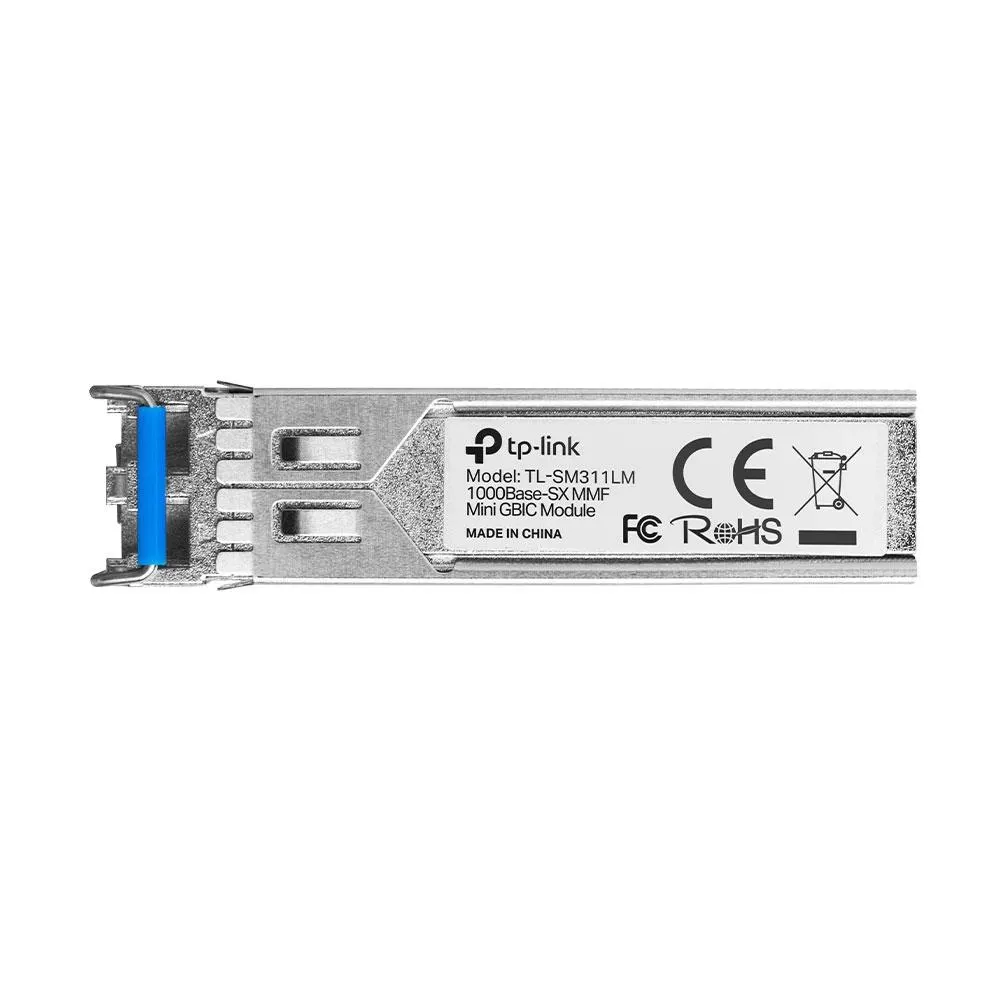 TP-Link, TL-SM311LM, Gigabit SFP module, Multi-mode, MiniGBIC, LC interface, Up to 550/275m distance