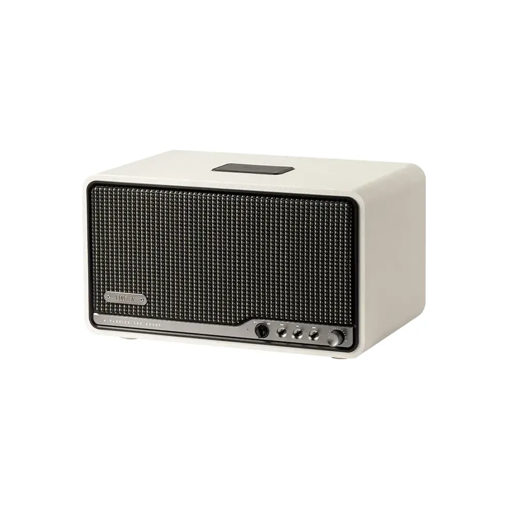 დინამიკი Edifier S300, 80W, Bluetooth, Wi-Fi (Apple AirPlay), USB-C, AUX, Tabletop Speaker, Ivory