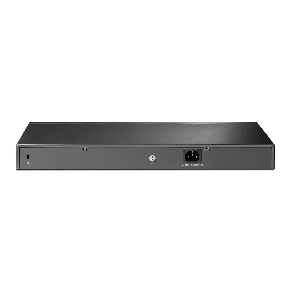 TP-Link, TL-SL2428P, JetStream 24-Port 10/100Mbps + 4-Port Gigabit Smart Switch with 24-Port PoE+