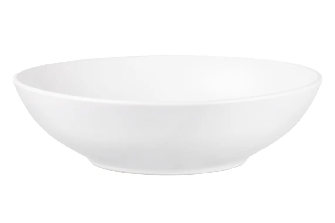 Ardesto Soup plate Lucca White, 20cm, ceramics, white