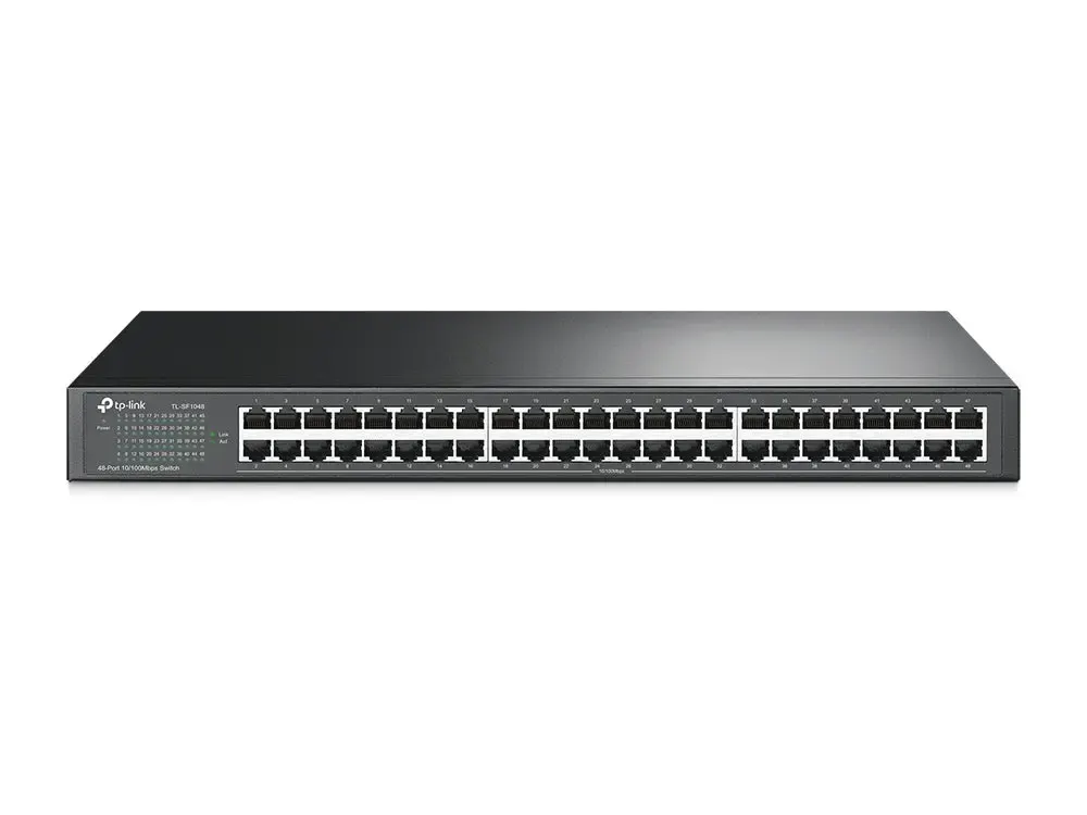 TP-Link, TL-SF1048, 48-port 10/100M Switch, 48 10/100M RJ45 ports