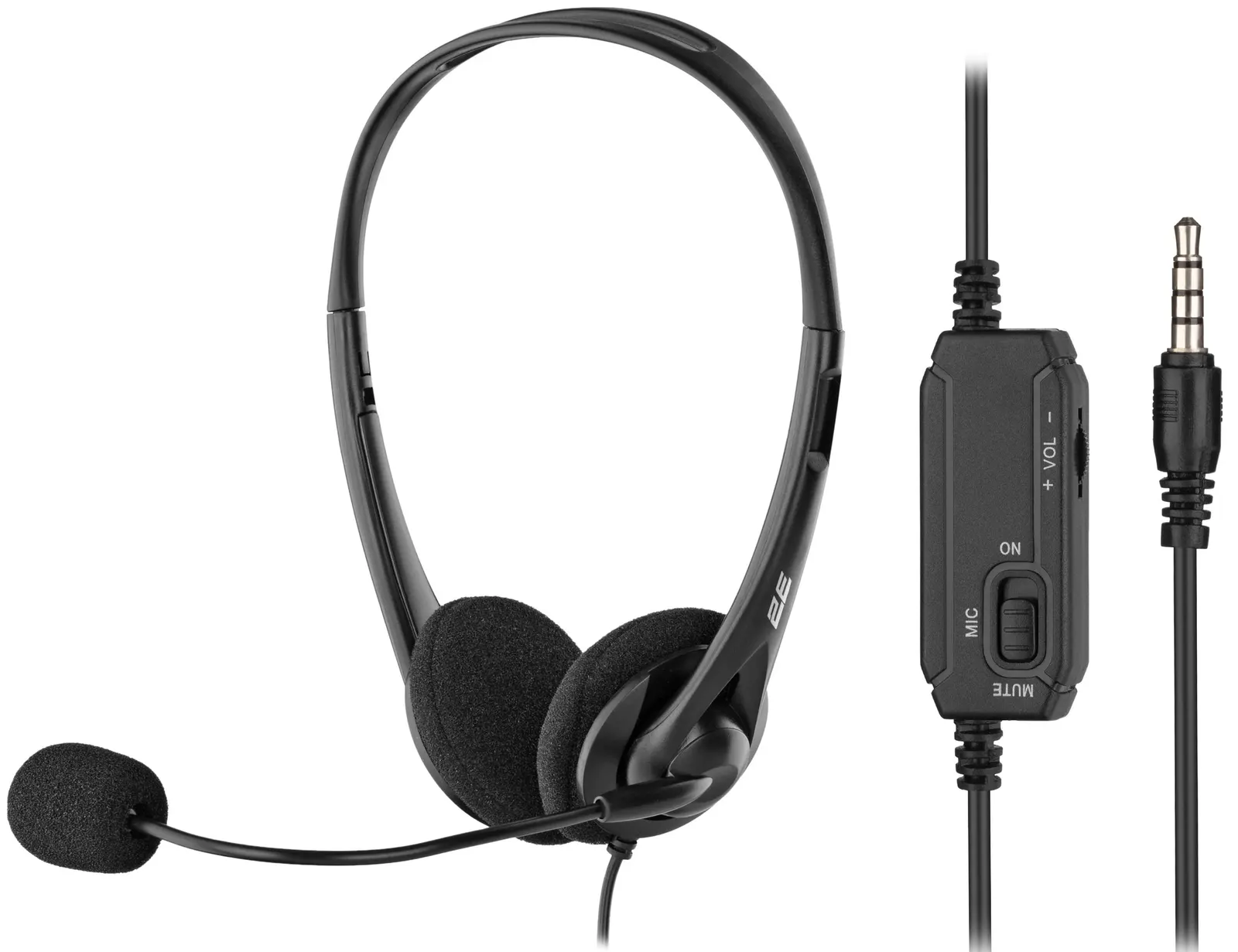 2E PC Headset CH11, On-Ear, 3.5mm / 2*3.5mm