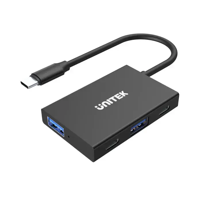 H1302A, UNITEK 4-port USB-C 10Gbps Hub (2*USB-C 10Gbps + 2*USB-A 10Gbps)