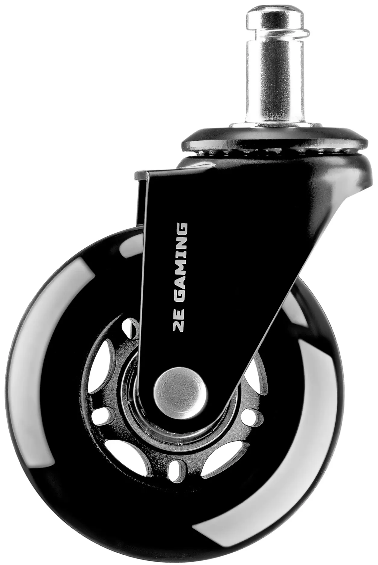 სავარძლის აქსესუარი Set of wheels 2E GAMING UNIVERSAL 64 mm (5 pcs.) Black