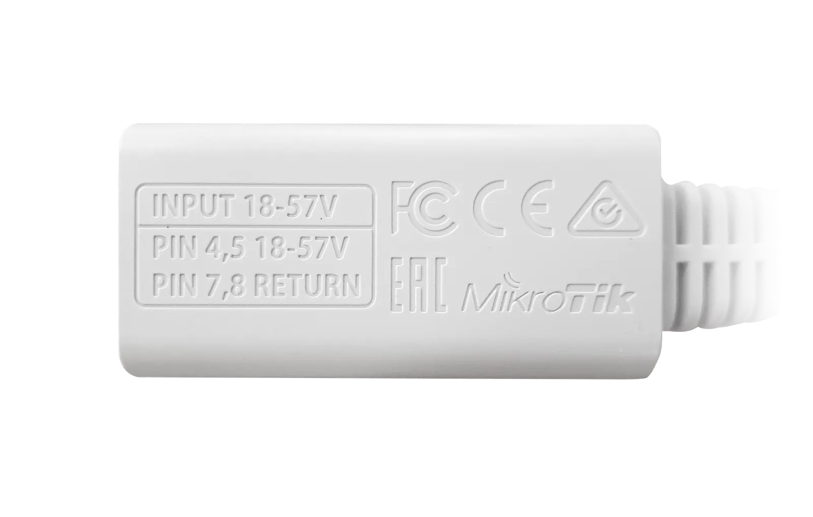 PoE ინჟექტორი, GbE, MikroTik RBGPOE