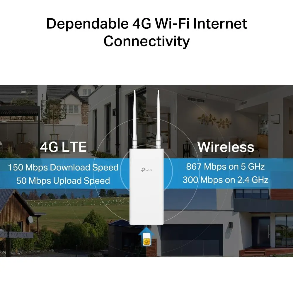 LTE როუტერი TP-Link, Archer MR402-Outdoor
