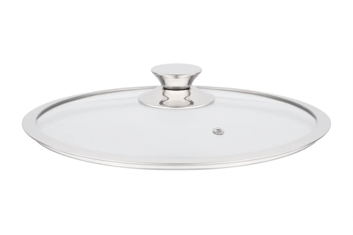 სახურავი Ardesto Lid Gemini, 26cm, heat-resistant glass, stainless steel