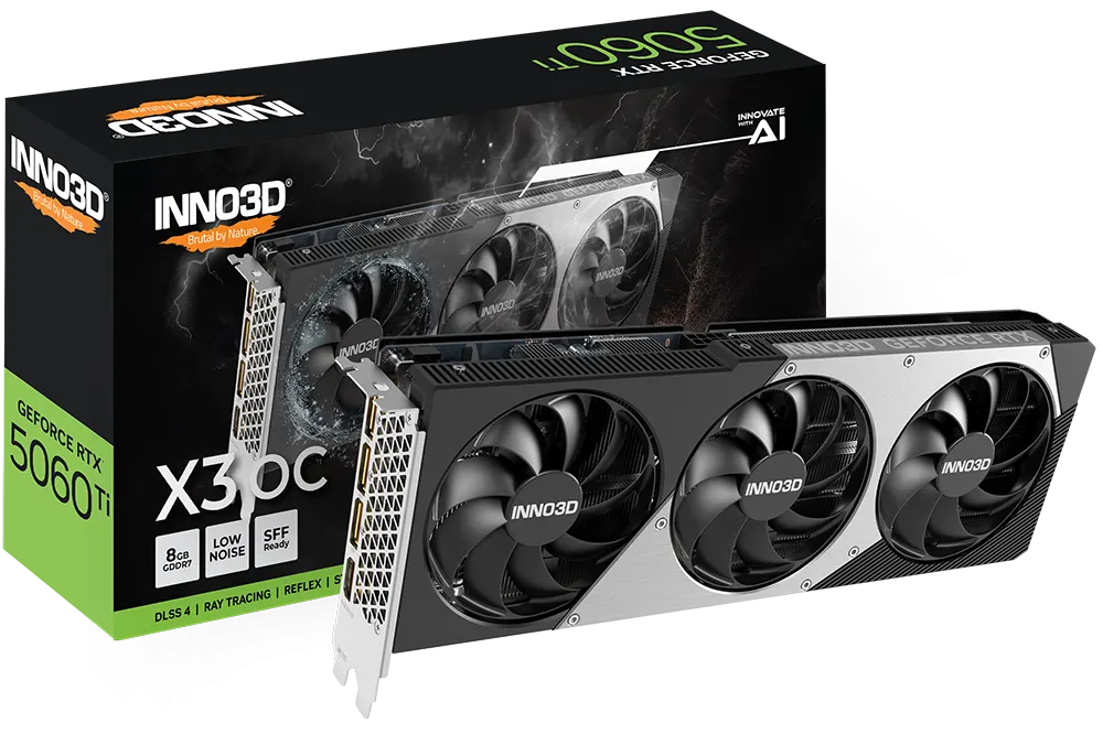 INNO3D GeForce RTX™ 5060 Ti 8GB TWIN X3 GDDR7