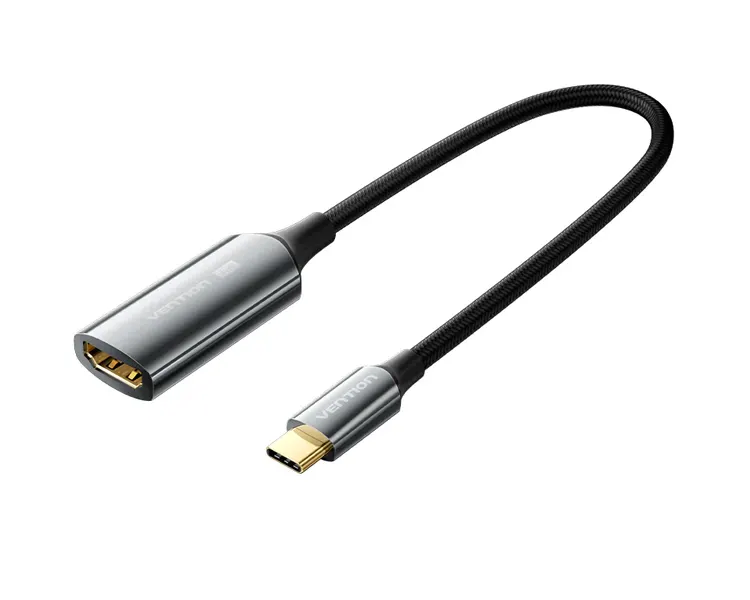 ადაპტერი Vention CREBC 4K/60Hz USB Type-C to HDMI Converter 0.25m Black