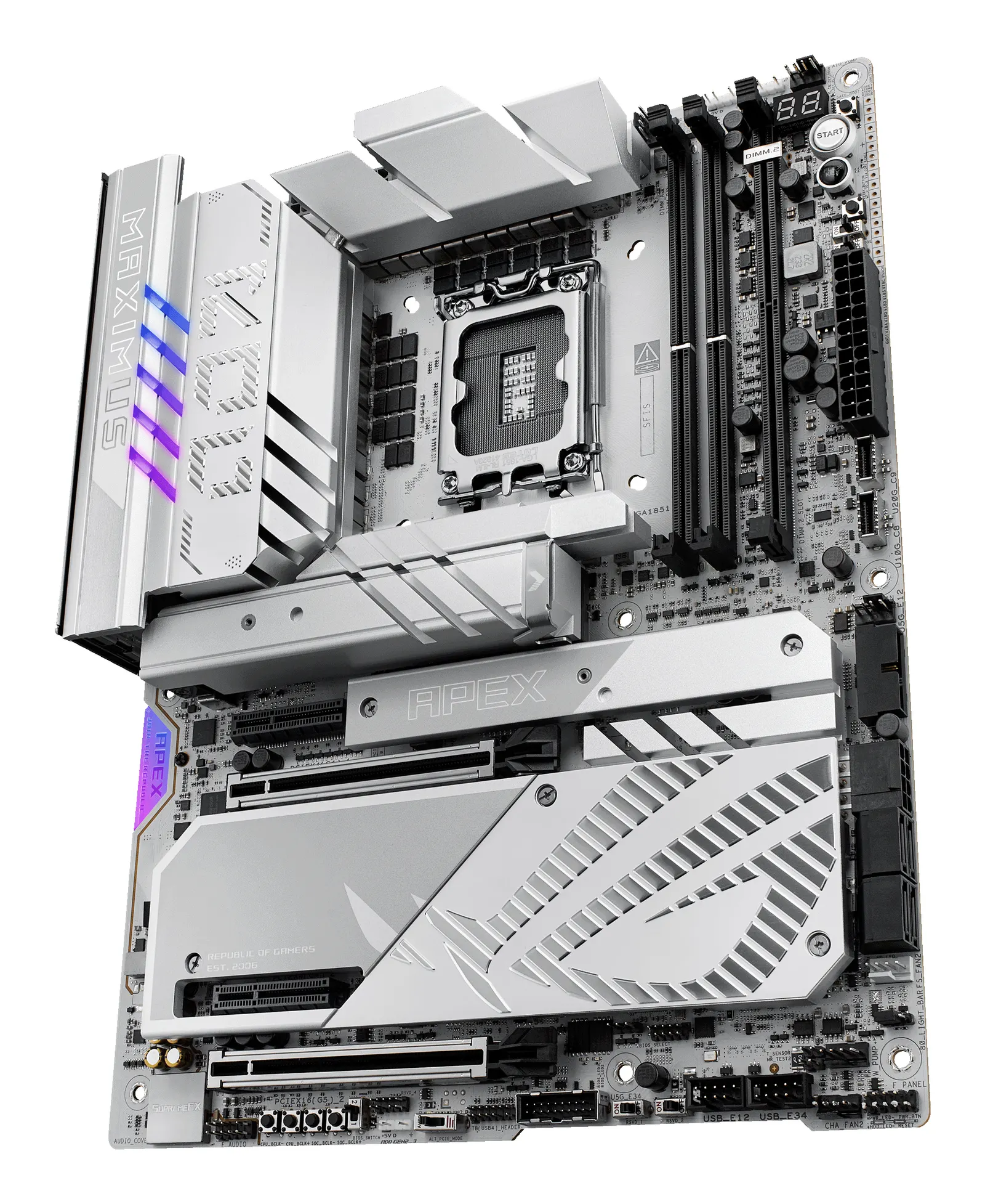 დედაპლატა ASUS Motherboard ROG MAXIMUS Z890 APEX s1851 Z890 2xDDR5 M.2 Thunderbolt DP Wi-Fi BT ATX