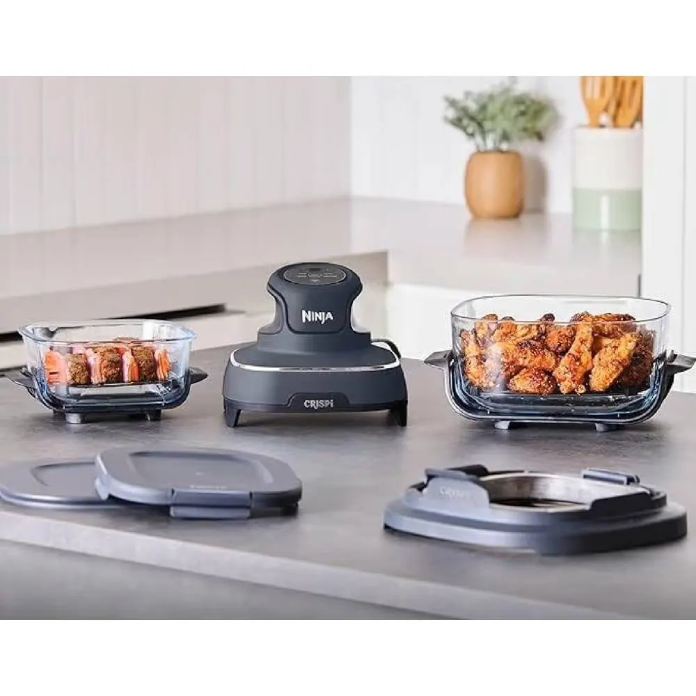 აეროგრილი Ninja FN101EUGY CRISPi, 1700W, 3.8L, Air Fryer, Grey