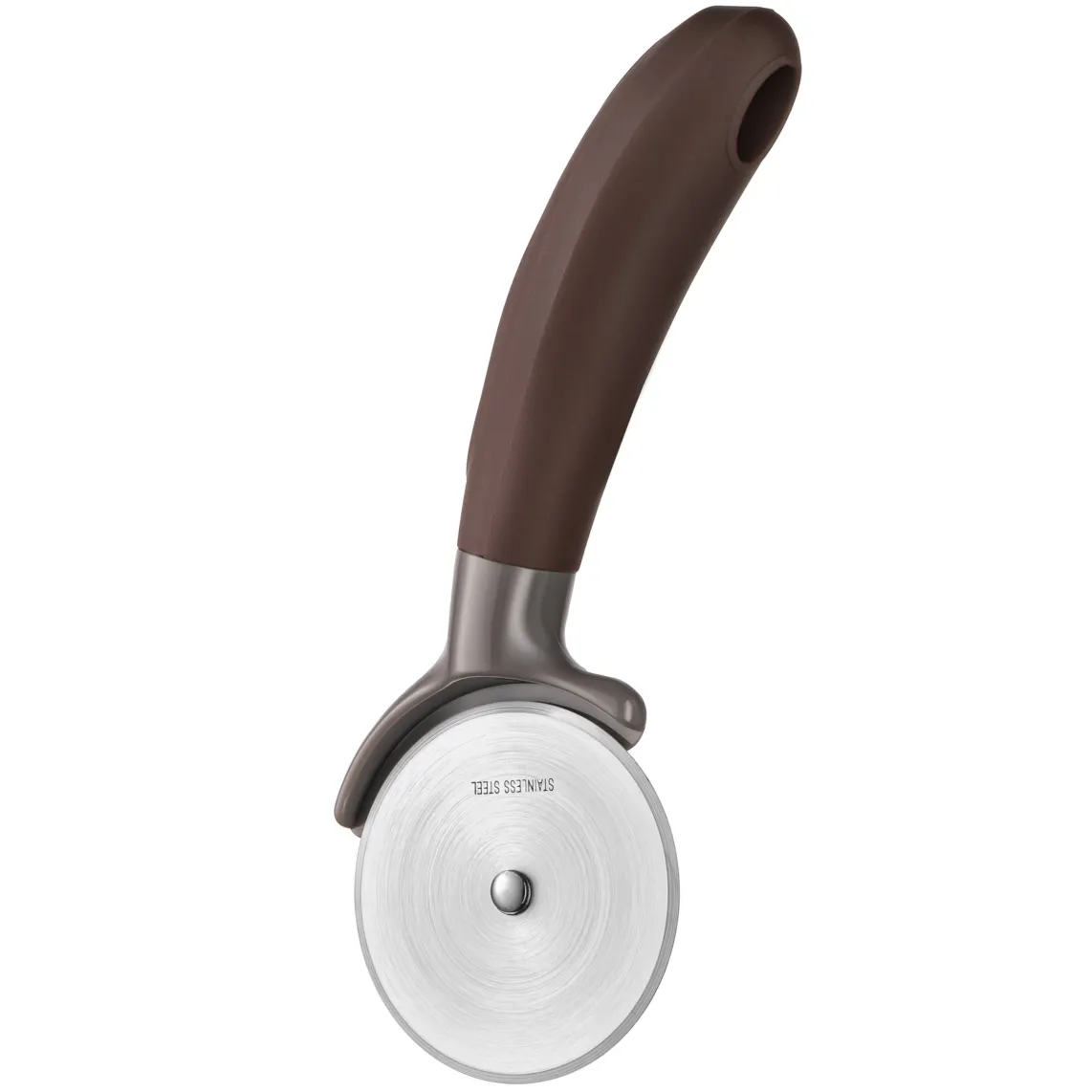 დანა Ardesto Pizza knife Gemini, 20cm, stainless steel, plastic, gray-brown