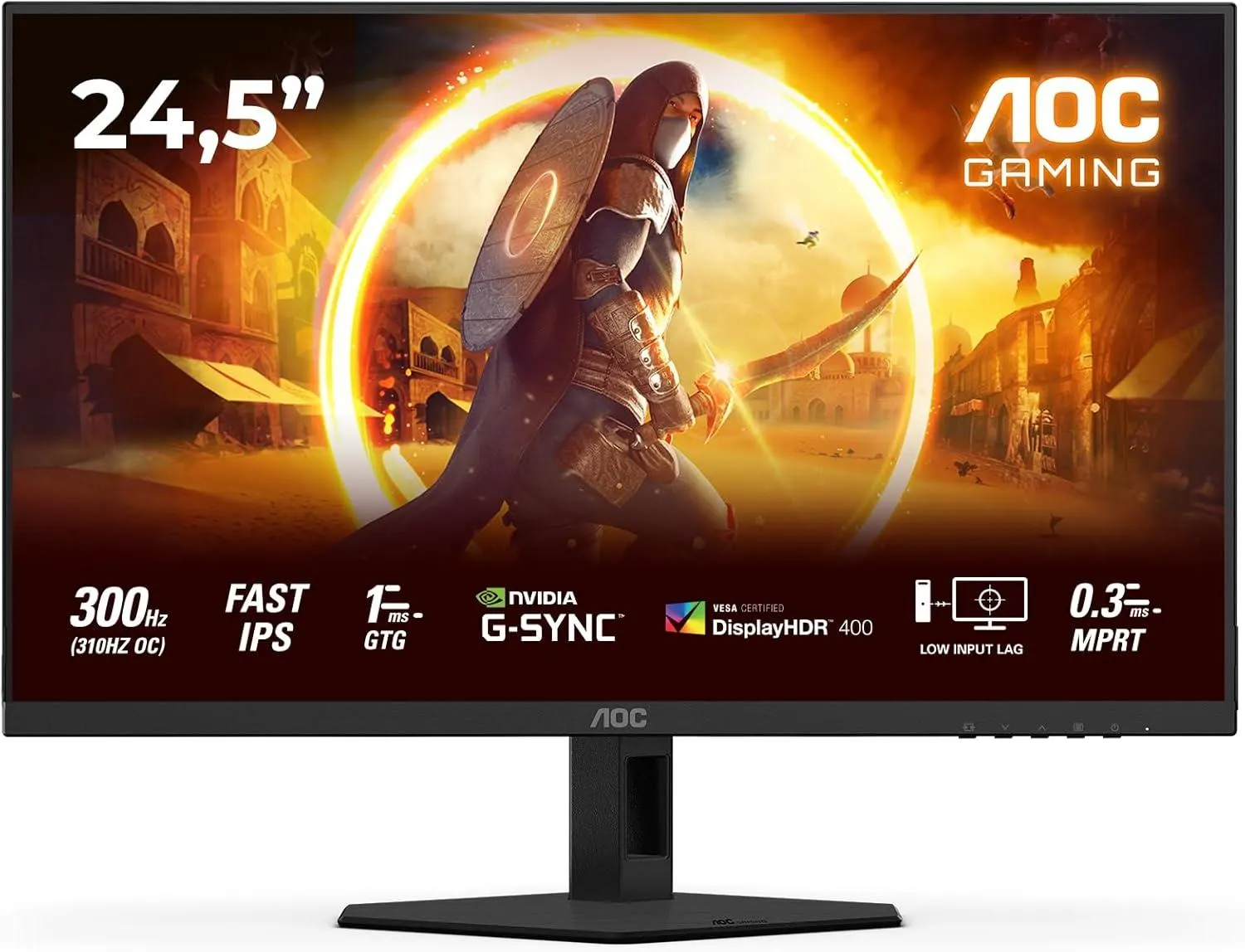 მონიტორი AOC 25G4SRE Monitor 24,5" FHD IPS