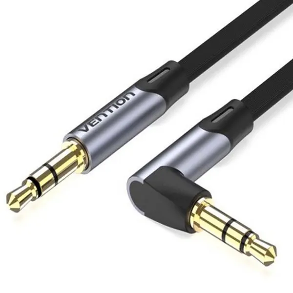 აუდიო კაბელი VENTION 3.5mm Angled Audio Cable 1M
