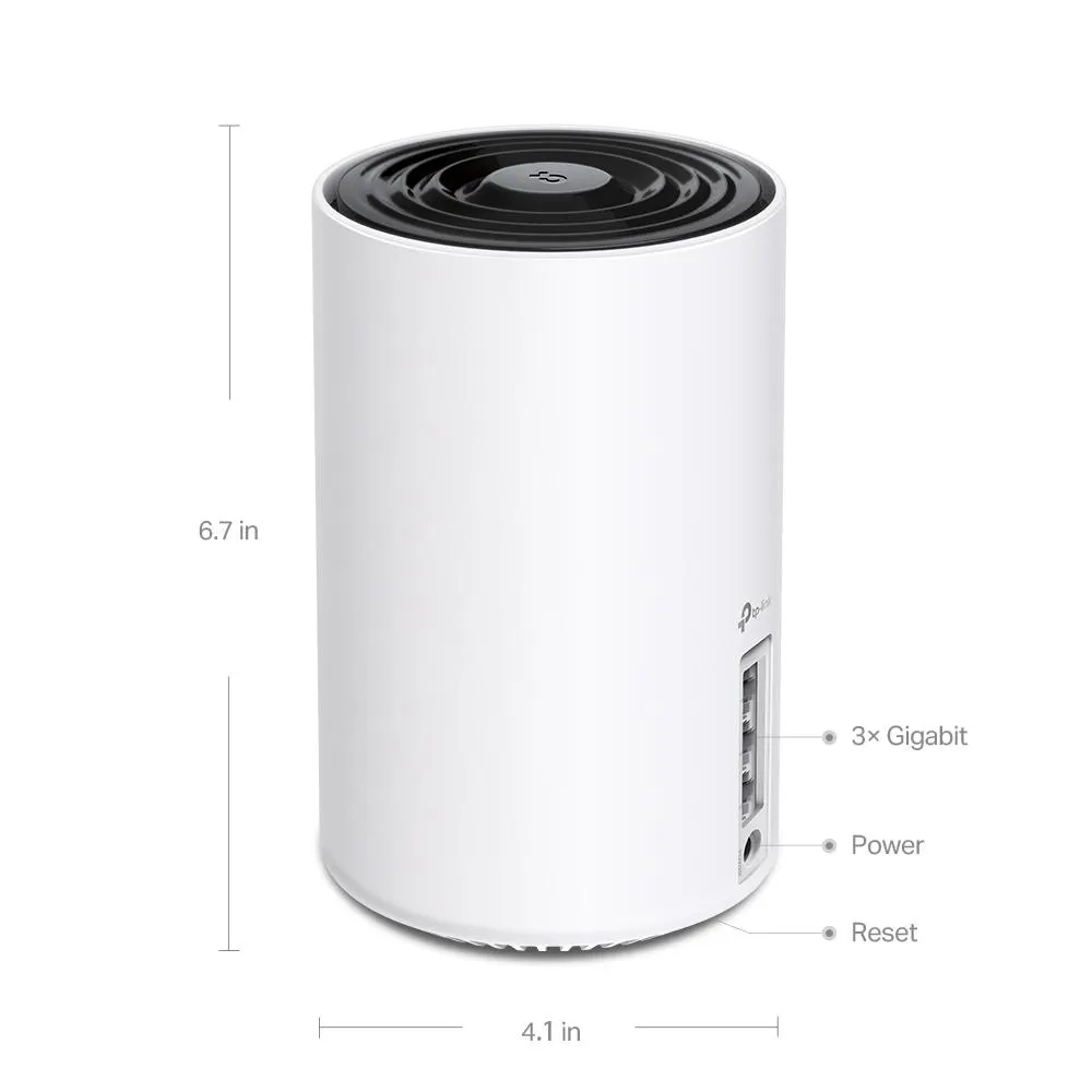 TP-Link, Deco XE75(2-pack), AXE5400 Whole Home Mesh Wi-Fi 6E System