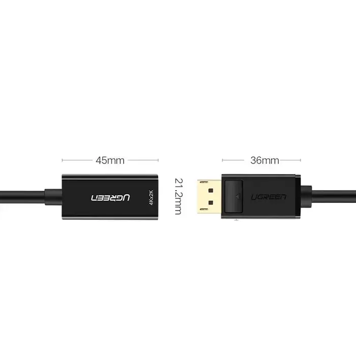 HDMI ადაპტერი UGREEN Display Port DP to HDMI Female Converter 4K*2K 40363