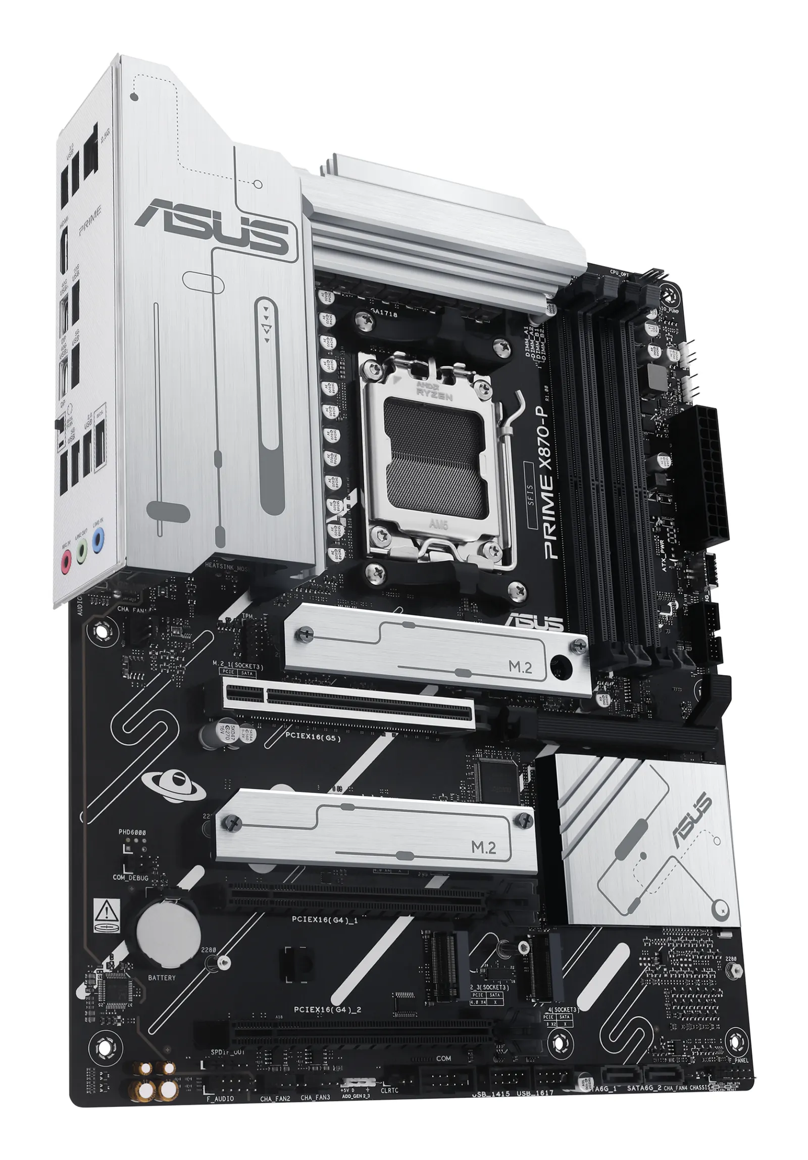 დედაპლატა ASUS Motherboard PRIME X870-P sAM5 X870 4xDDR5 M.2 HDMI ATX