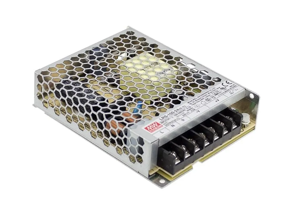 კვების ბლოკი - 12V/100W, MEAN WELL LRS-100-12