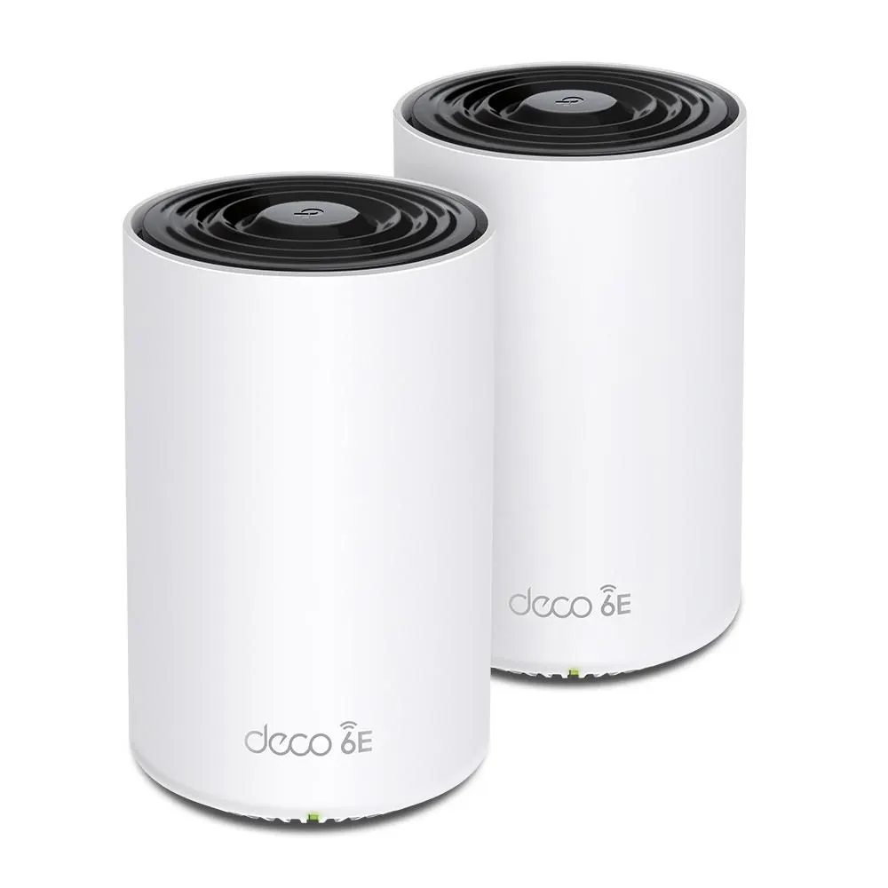 Mesh სისტემა TP-Link, Deco XE75(2-pack), AXE5400 Whole Home Mesh Wi-Fi 6E System