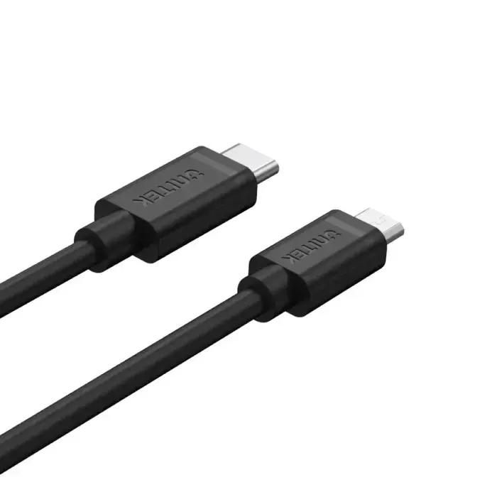 Y-C473BK, UNITEK, Cable, Type C to Micro USB Charging, with Data.