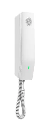 IP ტელეფონი Grandstream GHP610, White Compact Hotel IP Phones, 2 lines, 2 SIP accounts, One 10/100 Mbsps Ethernet ports, PoE, No PSU included