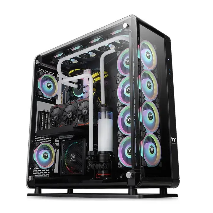 Thermaltake, Core P8 Tempered Glass Full Tower Chassis Case Black