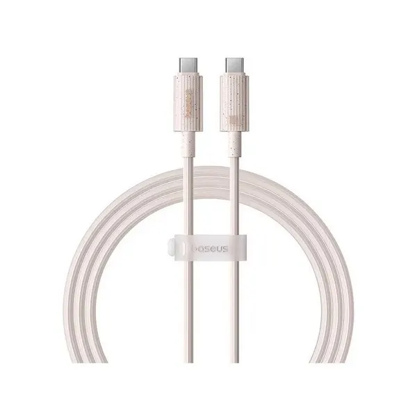 Type-C კაბელი Baseus Habitat USB-C to USB-C 1m Pink