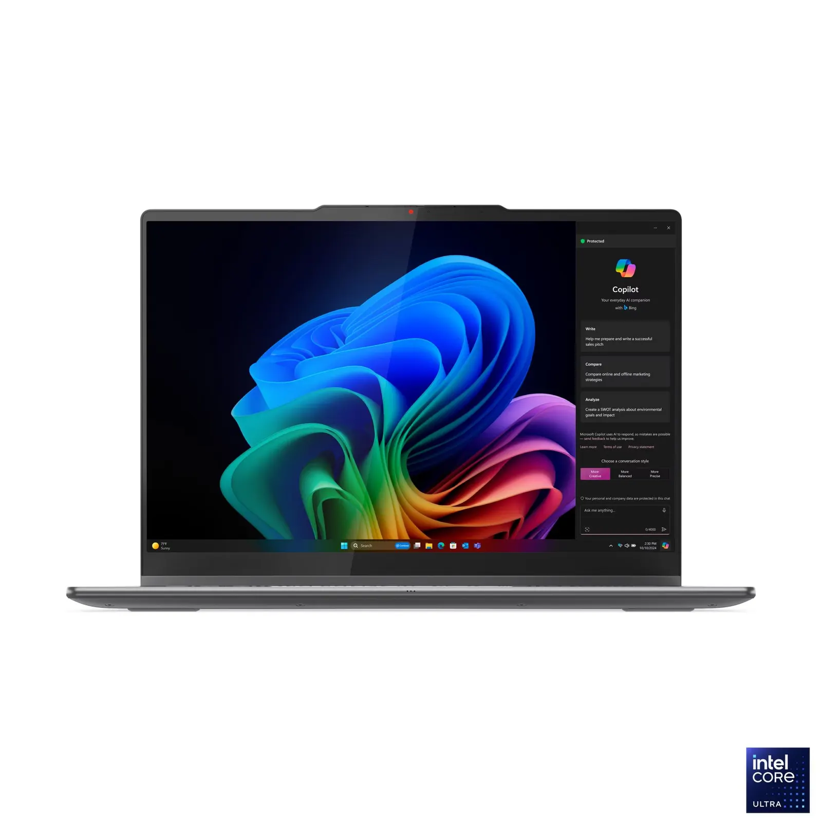 Yoga 7 2-in-1, Lenovo, Notebook, 14'' OLED Touch Core Ultra 5 226V 16GB 512GB SSD Win11H Luna Grey.