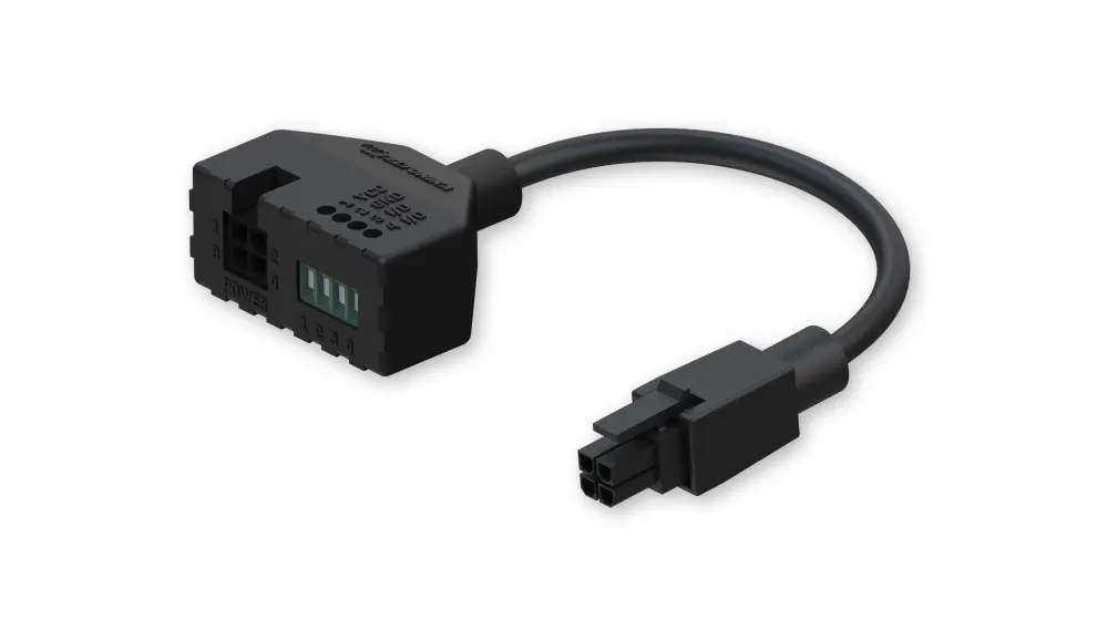 4-PIN Power Adapter with I/O Access, Teltonika PR5MEC21