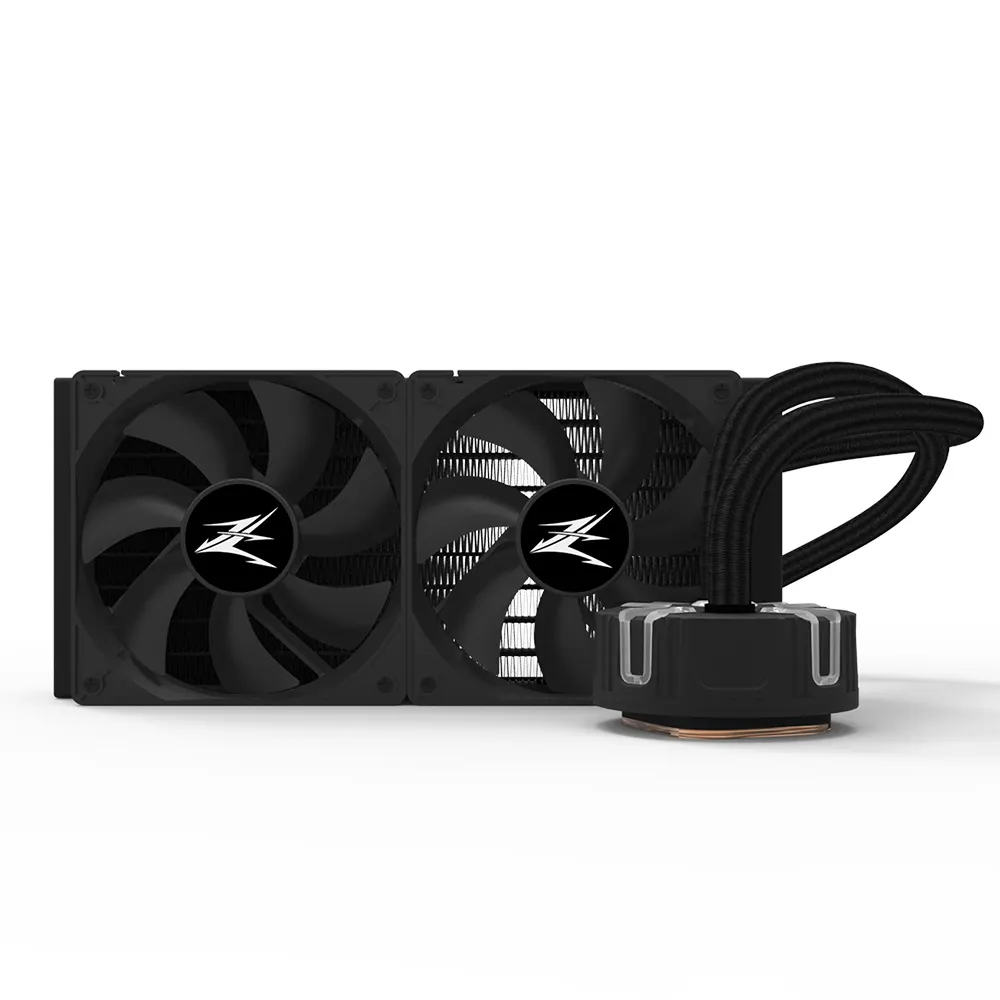 ქულერი Zalman Water cooling system RESERATOR5Z24 BLACK, LGA1700, 1366, 1200, 2011, 2011-V3, 2066, 115x, *AM5 (ZM-AM5MKB), AM4, AM3+, AM3, FM2+, FM2, TDP320W
