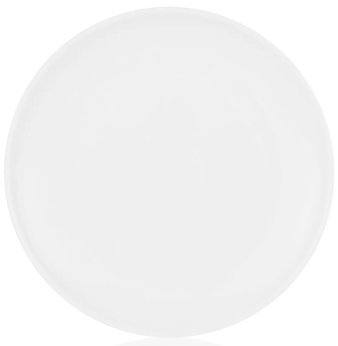 Ardesto Dinner plate Imola, 26cm, porcelain, white